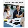 imagePortable Charger Power Bank Built in Cables and Wall Plug 10000mAh iPhone Battery Pack Fast Charging USB C External Slim Power Bank Travel Essentials Compatible with iPhone 17 16 15 14 iPad BlackPink