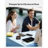 imagePortable Charger Power Bank Built in Cables and Wall Plug 10000mAh iPhone Battery Pack Fast Charging USB C External Slim Power Bank Travel Essentials Compatible with iPhone 17 16 15 14 iPad BlackBlackYellow