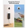 imagePortable Charger Power Bank Built in Cables and Wall Plug 10000mAh iPhone Battery Pack Fast Charging USB C External Slim Power Bank Travel Essentials Compatible with iPhone 17 16 15 14 iPad BlackBlackYellow