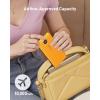 imagePortable Charger Power Bank Built in Cables and Wall Plug 10000mAh iPhone Battery Pack Fast Charging USB C External Slim Power Bank Travel Essentials Compatible with iPhone 17 16 15 14 iPad BlackYellow