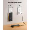 imagePortable Charger Power Bank Built in Cables and Wall Plug 10000mAh iPhone Battery Pack Fast Charging USB C External Slim Power Bank Travel Essentials Compatible with iPhone 17 16 15 14 iPad BlackBlackYellow
