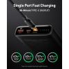 imageVEEKTOMX 100W Laptop Power Bank 20000mAh Fast Charging Portable Laptop Charger USB C PD 30 Battery Pack Compatible with iPhone 161514 Pro Samsung MacBook ProAir iPad Steam Deck Camera etcBlack