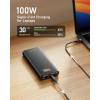 imageVEEKTOMX 100W Laptop Power Bank 20000mAh Fast Charging Portable Laptop Charger USB C PD 30 Battery Pack Compatible with iPhone161514131211 Pro MacBook iPad Samsung Steam Deck Camera etcdark grey