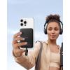 imageVEEKTOMX 5000mAh Slim Portable Charger with Builtin Lighting Cable  Power Bank Travel Phone Charger  External Battery Pack Compatible with AirPodsiPhone 14131211 Pro BlackLightning Black