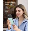 imageVEEKTOMX 5000mAh Slim Portable Charger with Builtin Lighting Cable  Power Bank Travel Phone Charger  External Battery Pack Compatible with AirPodsiPhone 14131211 Pro BlackLightning Blue