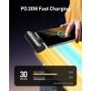 imageVEEKTOMX Mini Portable Charger USB C for iPhone 16 5000mAh Portable Power Bank 20W Fast Charging Compact ampamp Lightweight Small Battery Pack for iPhone 16 15 Samsung Galaxy S23S22 AirPodsBlack