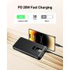 imageVEEKTOMX Portable Charger 30000mAh Power Bank Fast Charging with PDampampQC USB C 4 USB Outputs Battery Pack Backup with LED Display Compatible with iPhone 1514131211 Pro iPad Android Samsung LG etc