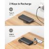 imageVEEKTOMX Portable Charger Builtin Cables 10000mAh Power Bank for iPhone Fast Charge USB C Battery Pack Travel Essentials Powerbank Compatible with iPhone 17161514 Samsung S2524 Android etc20000mAh Black