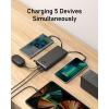 imageVEEKTOMX Portable Charger with Builtin Cables 20000mAh Power Bank for iPhone Fast Charging USB C Battery Pack Travel Essentials Powerbank Compatible with iPhone 151413 Samsung Android etc