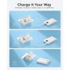 imageVEEKTOMX Portable Charger10000mAh Power Bank with Builtin Cable and 225W Fast ChargingTravel Camping Essentialfor iPhone 17161514Samsung 2524and More