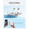 imageVEEKTOMX Portable Charger10000mAh Power Bank with Builtin Cable and 225W Fast ChargingTravel Camping Essentialfor iPhone 17161514Samsung 2524and More