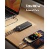 imageVEEKTOMX Power Bank Fast Charging 65W 20000mAh Laptop Portable Charger USB C PDampamp QC 30 Battery Pack Compatible with iPhone 14131211 Pro Mini IPad Samsung Switch MacBook Dell XPS IPad