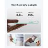 imageVEEKTOMX Slim Portable Charger 5000mAh Lightweight Power Bank with Wired USB C Cable Ultra Thin Battery Pack Compatible with iPhone 15PlusProPro MaxSamsungAndroidNonWireless Charging BlackUSBC Blue