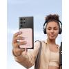 imageVEEKTOMX Slim Portable Charger 5000mAh Lightweight Power Bank with Wired USB C Cable Ultra Thin Battery Pack Compatible with iPhone 15PlusProPro MaxSamsungAndroidNonWireless Charging BlackUSBC Pink