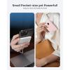 imageVEEKTOMX Small Portable Charger Mini Power Bank 10000mAh PD 225W Fast Charging USBC Battery Bank Travel Essentials Dual Voltage External Portable Powerbank for iPhoneSamsungGoogle Pixel WhiteWhite