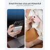 imageVEEKTOMX Small Portable Charger Mini Power Bank 10000mAh PD 225W Fast Charging USBC Battery Bank Travel Essentials Dual Voltage External Portable Powerbank for iPhoneSamsungGoogle Pixel WhitePink
