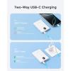 imageVEEKTOMX Small Portable Charger Mini Power Bank 10000mAh PD 225W Fast Charging USBC Battery Bank Travel Essentials Dual Voltage External Portable Powerbank for iPhoneSamsungGoogle Pixel WhiteWhite