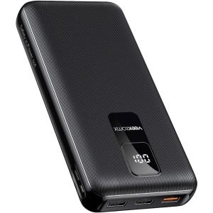 imageVEEKTOMX Portable Charger 30000mAh Power Bank Fast Charging with PDampampQC USB C 4 USB Outputs Battery Pack Backup with LED Display Compatible with iPhone 1514131211 Pro iPad Android Samsung LG etc