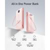 imageVEEKTOMX Portable Charger with Built in Cables 10000mAh Power Bank for iPhone with Wall Plug Travel Essential Fast Charging USB C Slim External Battery Pack for iPhone 17161514 Samsung iPadetc