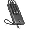 imageVEEKTOMX 10000mAh Power Bank Built in Cable