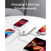 imageVEEKTOMX Portable Charger with Built in Cables 10000mAh Power Bank for iPhone with AC Wall Plug Fast Charging USB C Slim Battery Pack with LED Display Compatible with iPhone 17161514 SamsungMatte White