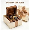 image:imageVEEKTOMX 18Note Solid Wooden Music Box HandCranked Classic Retro Melody Box for Adults Kids Best Gifts for Women Men Girls Boys Home Decor Anniversary Birthday