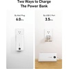 image:imageVEEKTOMX Portable Charger with Built in Cables 10000mAh Power Bank for iPhone with Wall Plug Travel Essential Fast Charging Slim USB C External Battery Pack for iPhone 171615 Samsung iPad etcPure White